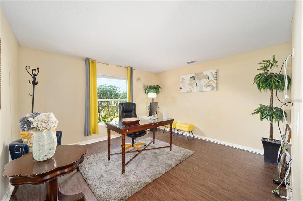 Home Office, Interior, Wood Texture Flooring