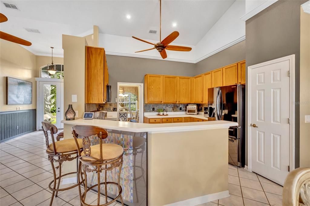 Interior, Kitchen, Pendant Lights, Recessed Lighting