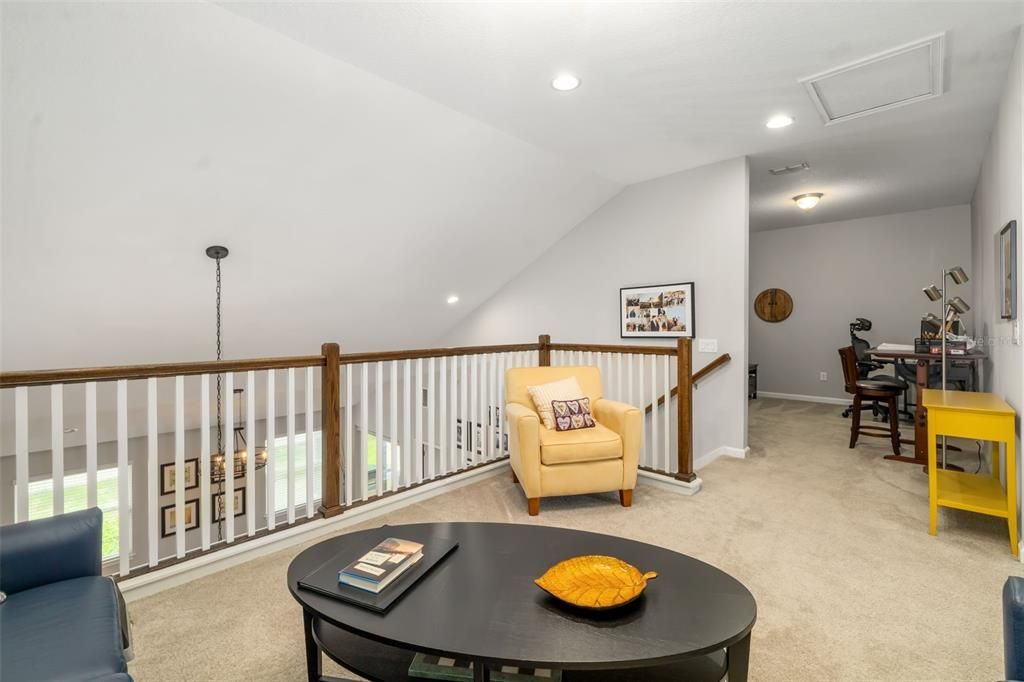 Home Office, Interior, Recessed Lighting