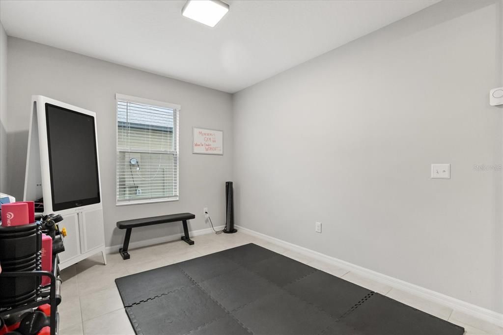 Fitness Equipment, Interior, Recessed Lighting