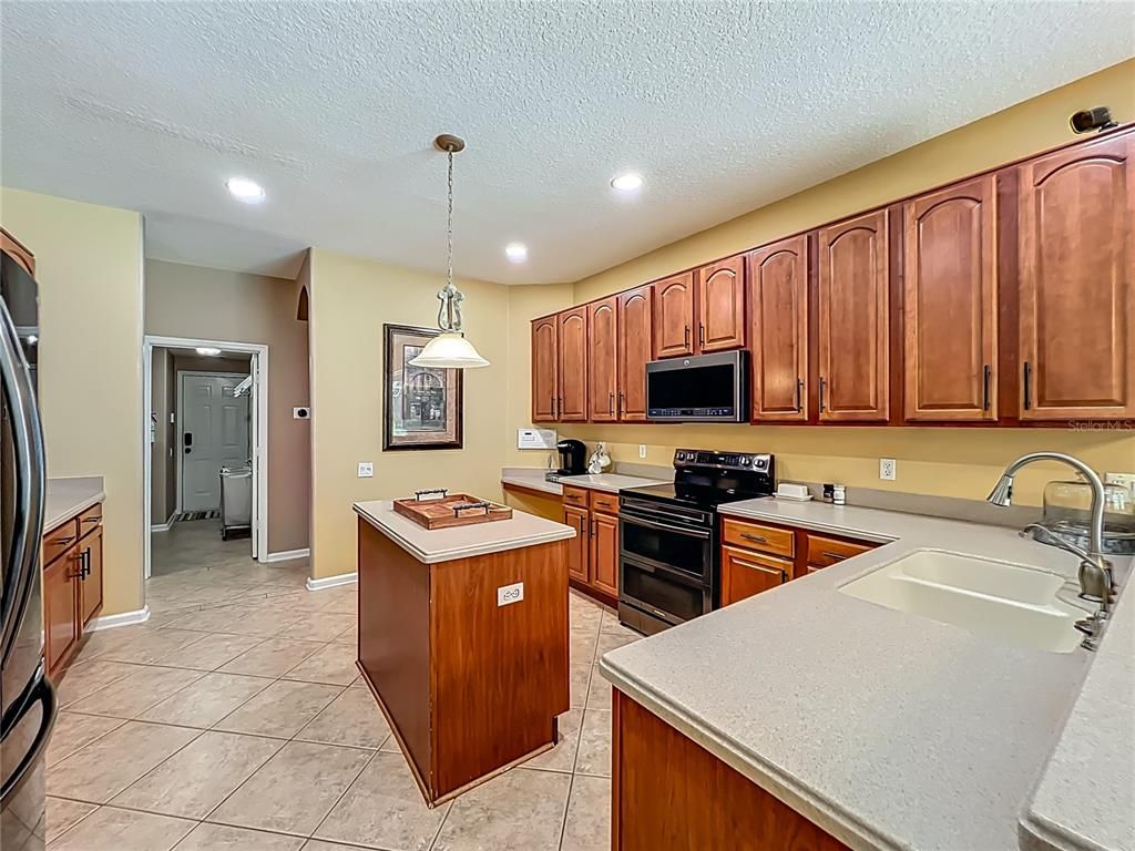 Interior, Kitchen, Pendant Lights, Recessed Lighting