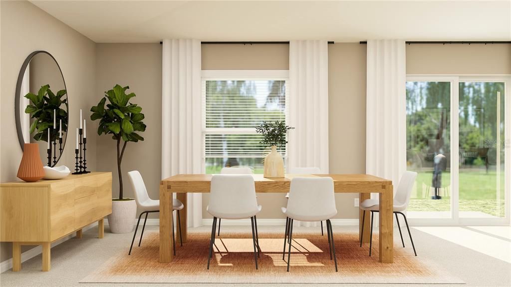 Dining room, Interior