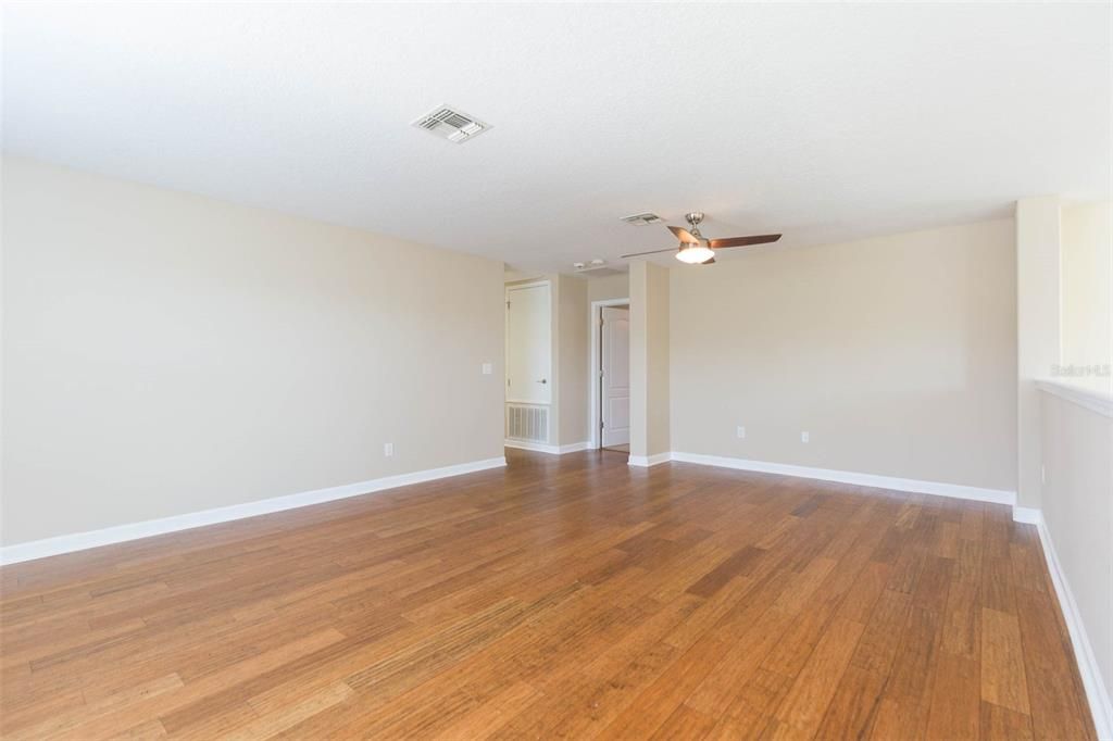 Empty room, Interior, Wood Texture Flooring