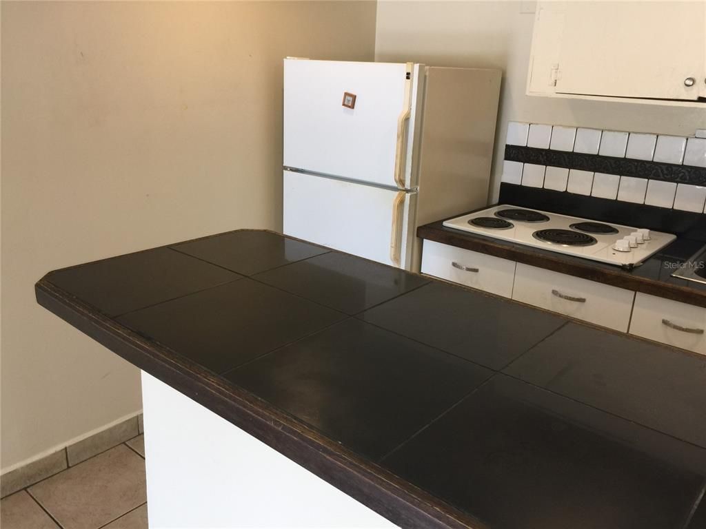 Interior, Kitchen, Tile Countertops