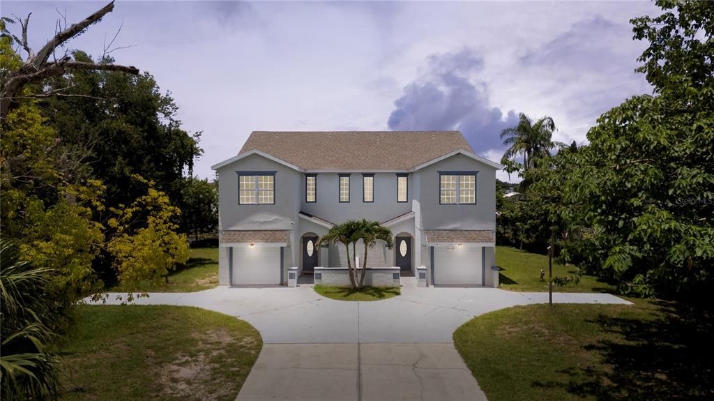 Attached, Backyard, Exterior, Facade, Georgian