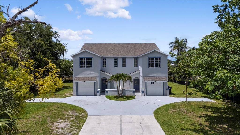 Attached, Backyard, Exterior, Facade, Georgian