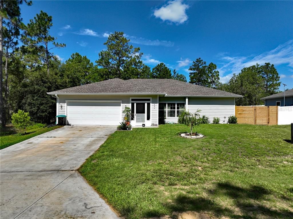 Attached, Backyard, Exterior, Facade, Ranch