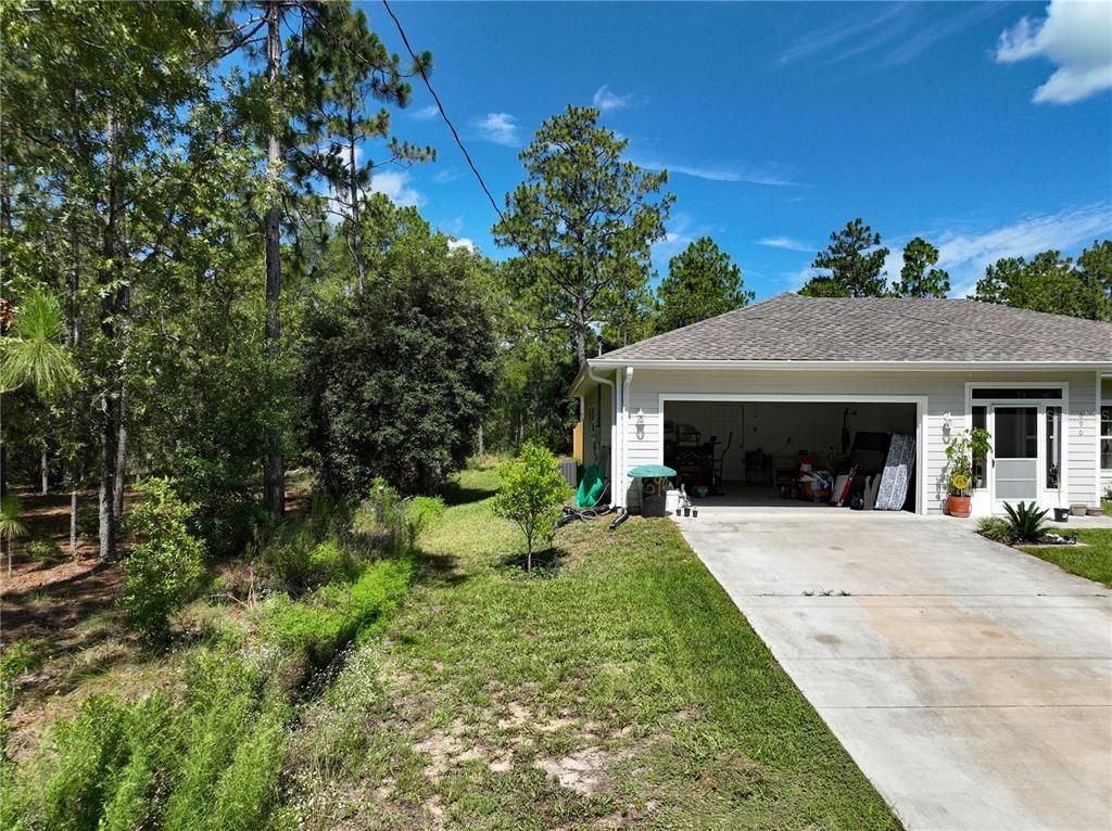 Backyard, Detached Garage, Exterior