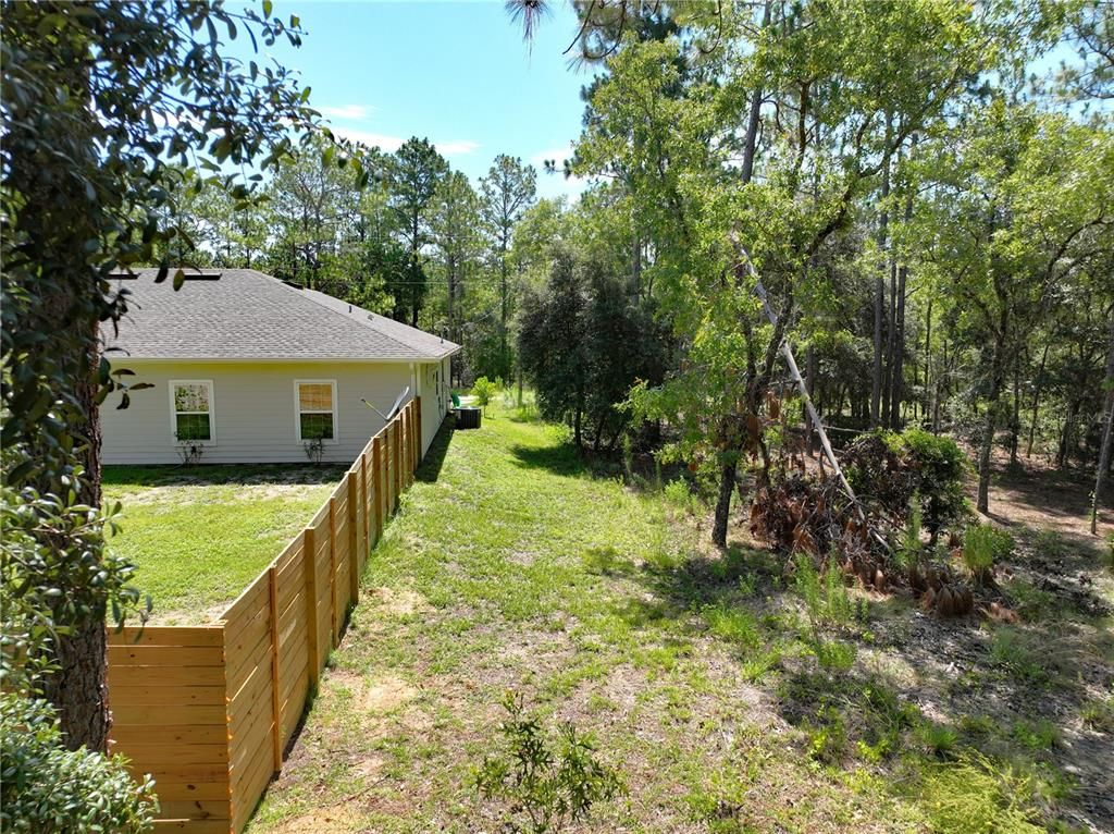 Backyard, Exterior