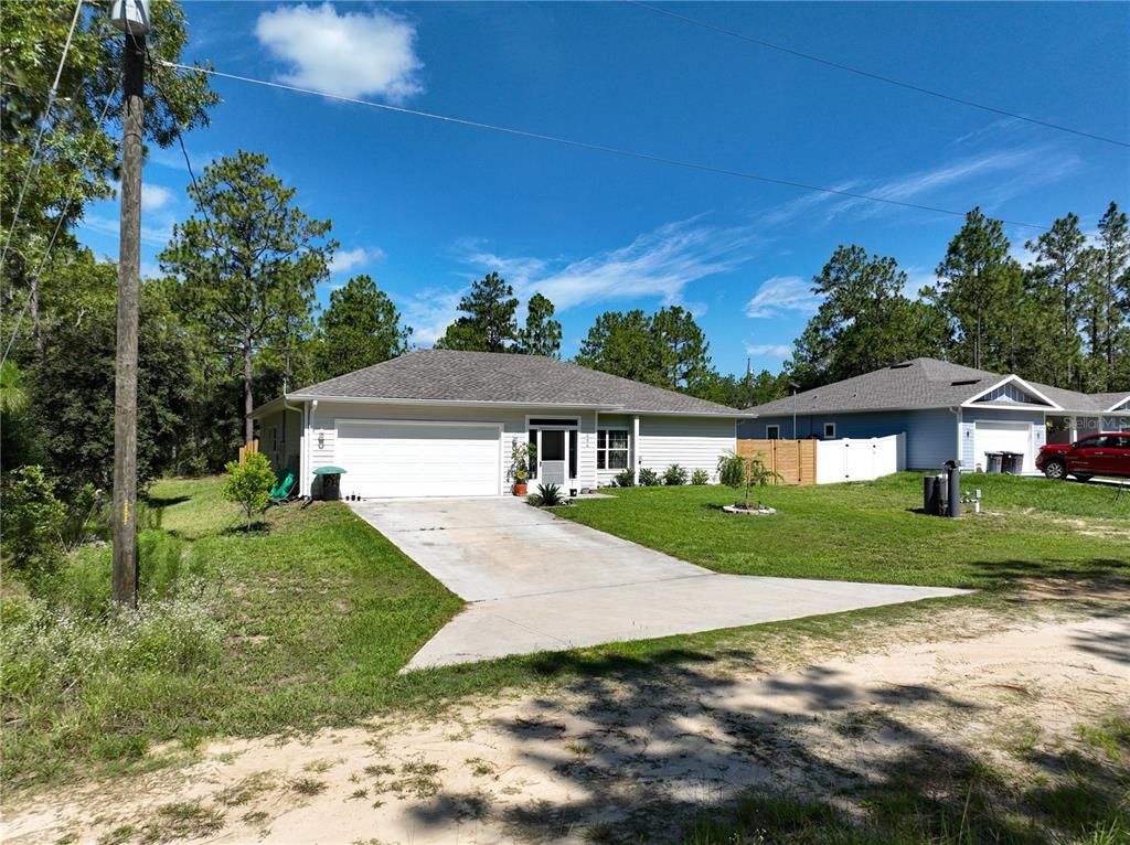 Attached, Backyard, Detached Garage, Exterior, Facade, Ranch