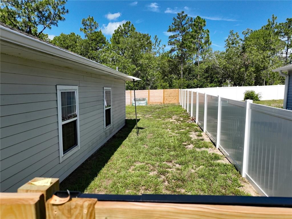 Backyard, Exterior