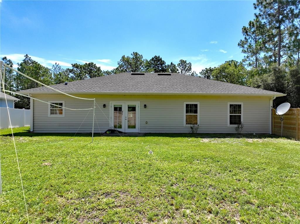 Backyard, Exterior
