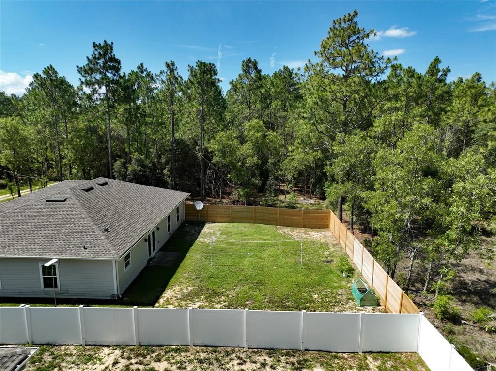 Backyard, Exterior