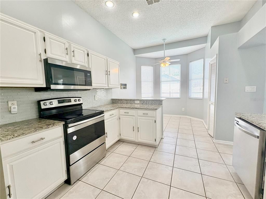 Interior, Kitchen, Recessed Lighting, Stainless Steel Appliances