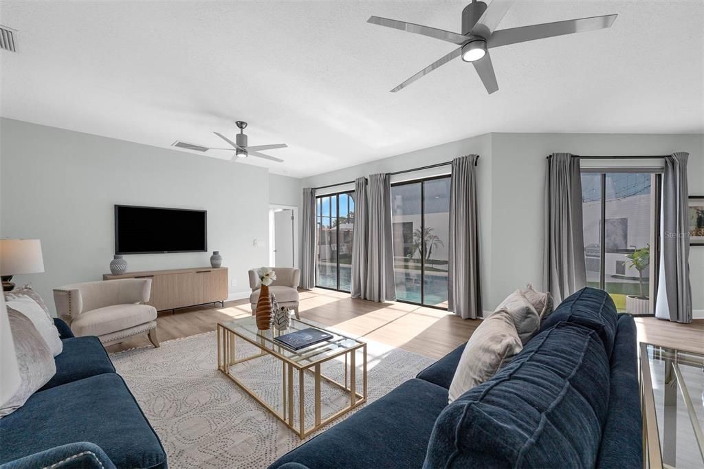 Interior, Living room, Wood Texture Flooring