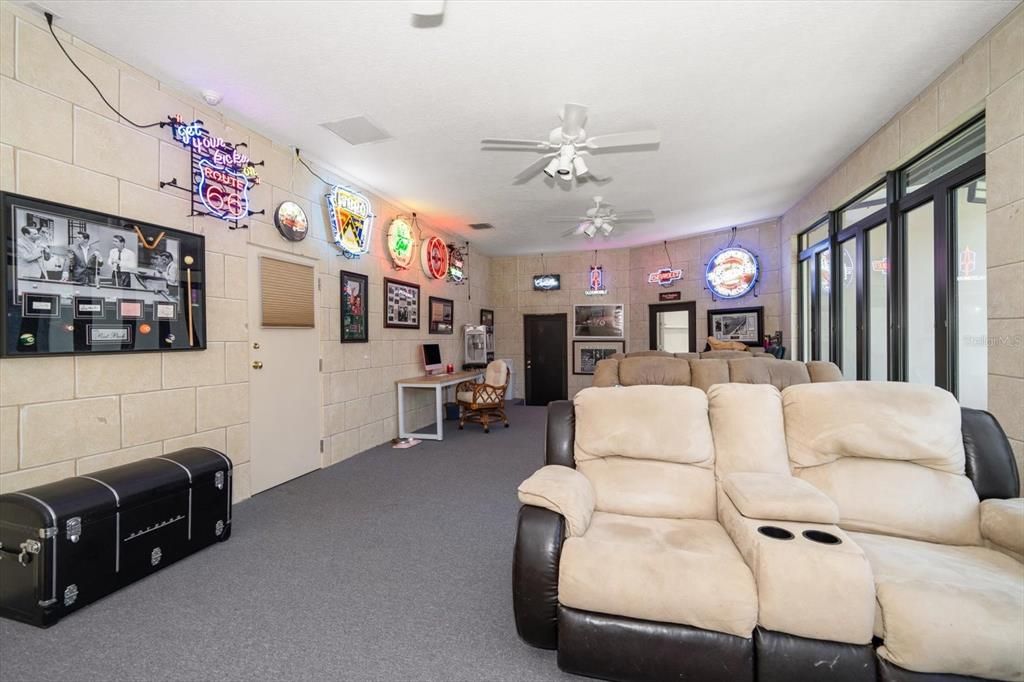 Home Theatre Room, Dining room, Interior, Living room
