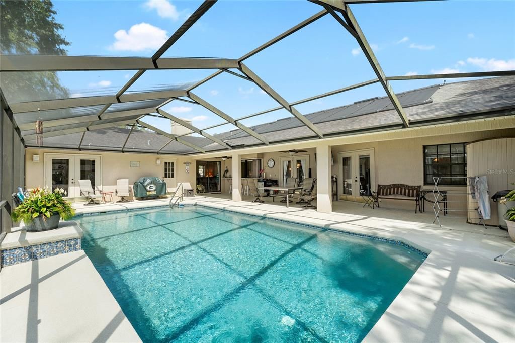 Glass Ceilings, Interior, Pool, Sun Room
