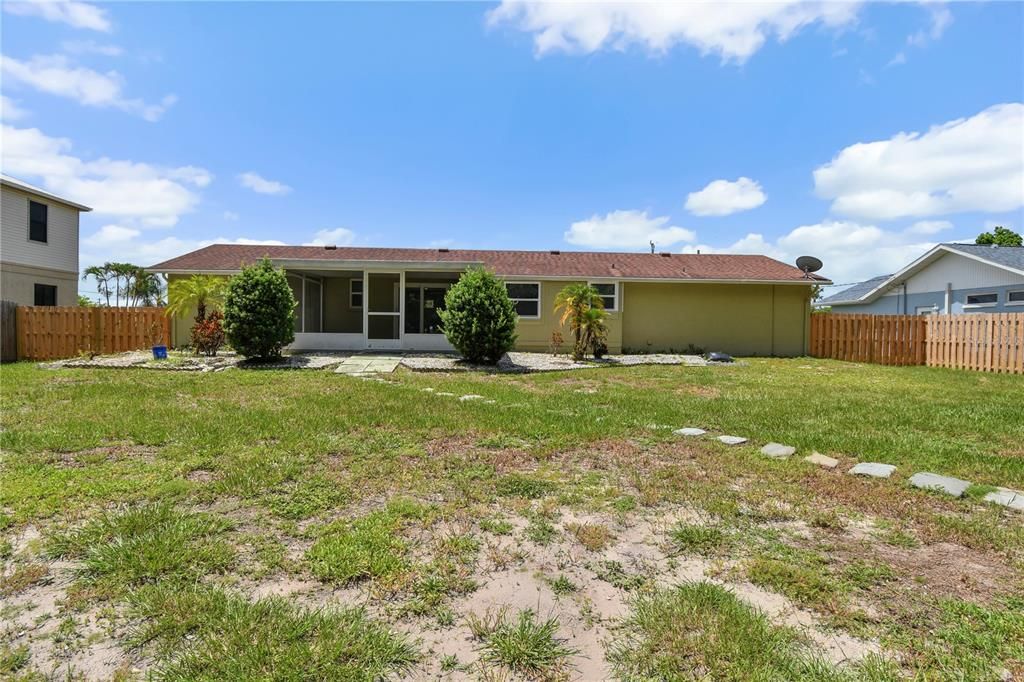 Backyard, Exterior