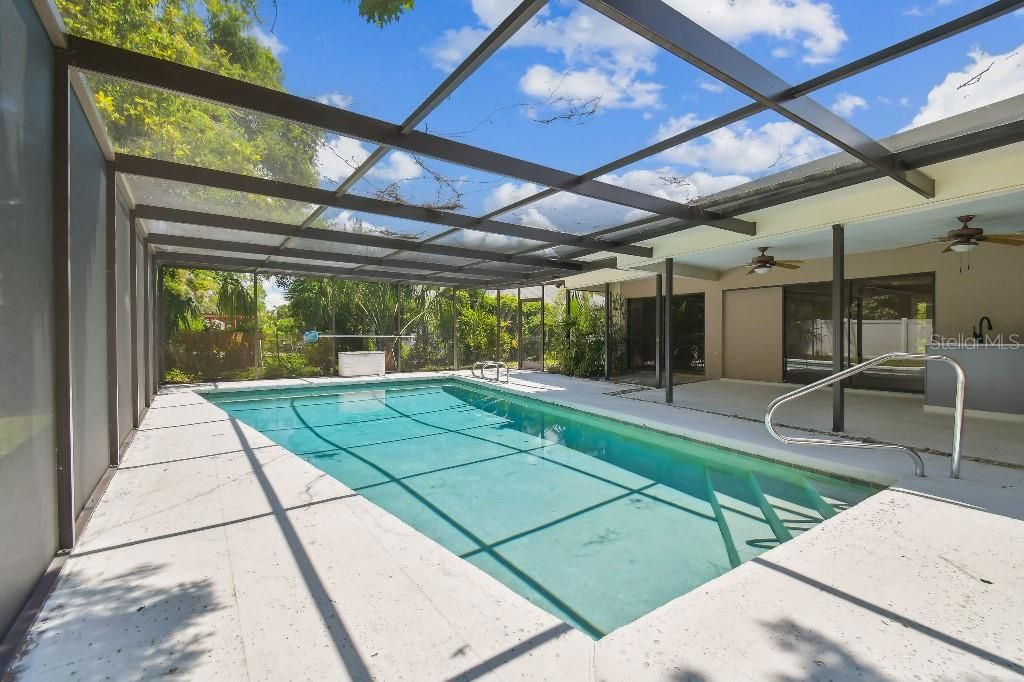 Glass Ceilings, Interior, Pool, Sun Room