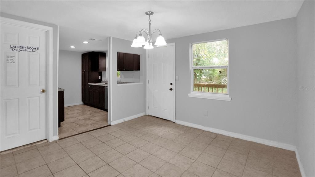 Chandelier, Interior, Kitchen, Recessed Lighting