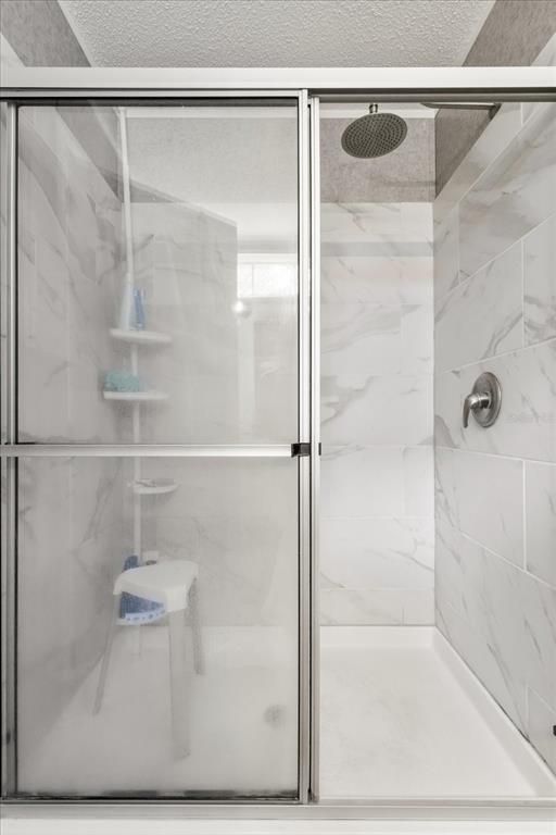 Bathroom, Glass Shower, Interior, Marble Walls