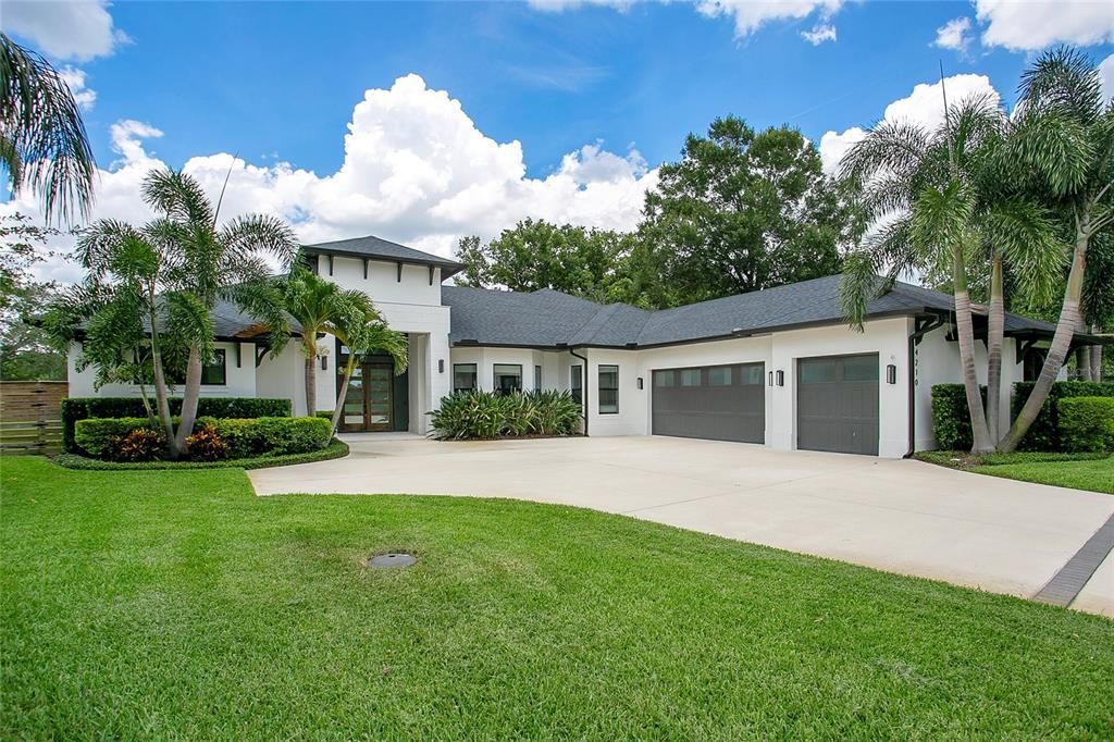 Attached, Backyard, Exterior, Facade, Ranch