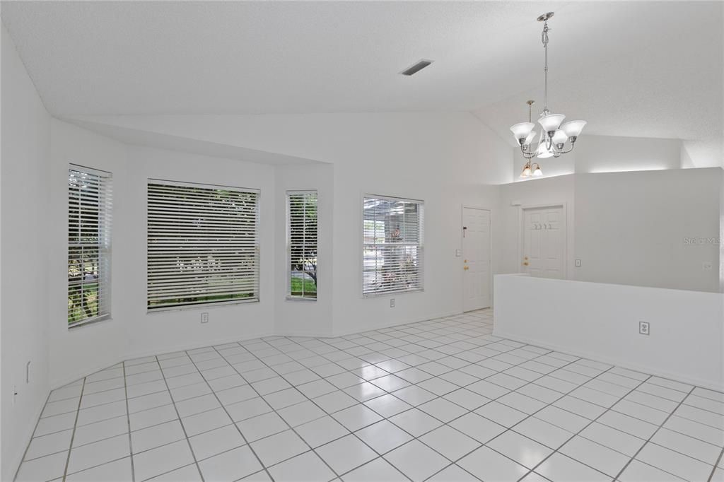 Chandelier, Empty room, Interior
