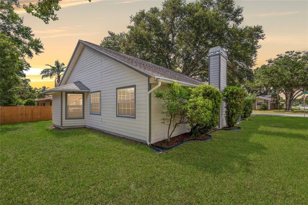 Backyard, Exterior