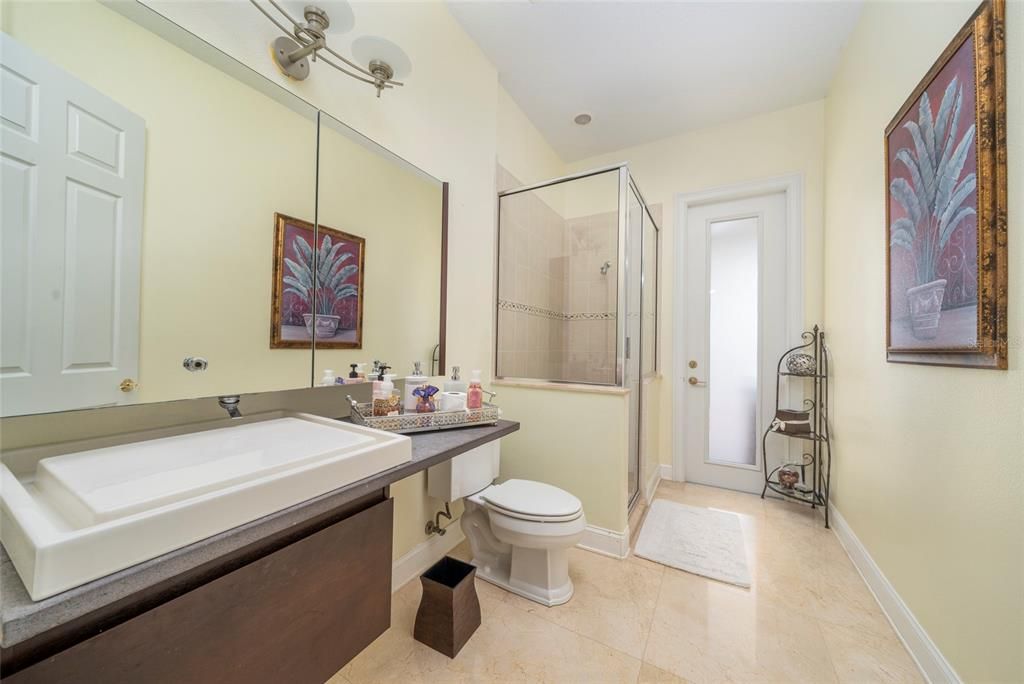 Bathroom, Glass Shower, Interior