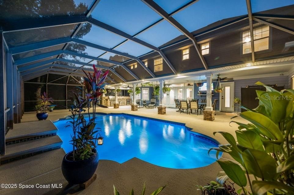 Glass Ceilings, Interior, Pool, Sun Room