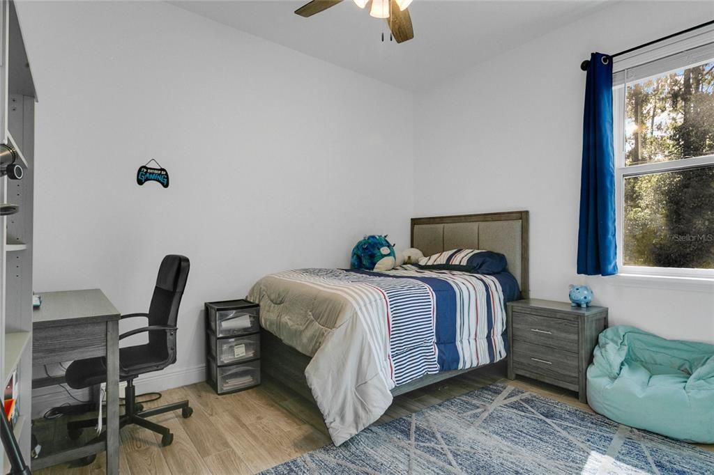 Bedroom, Home Office, Interior, Wood Texture Flooring
