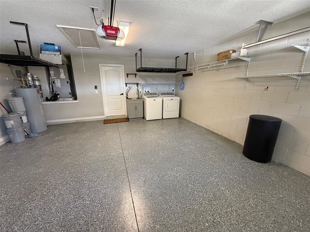 Garage, Interior, Washer