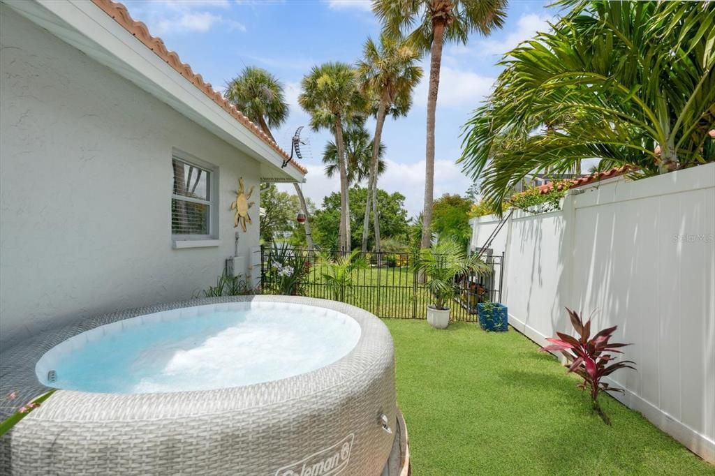 Backyard, Exterior