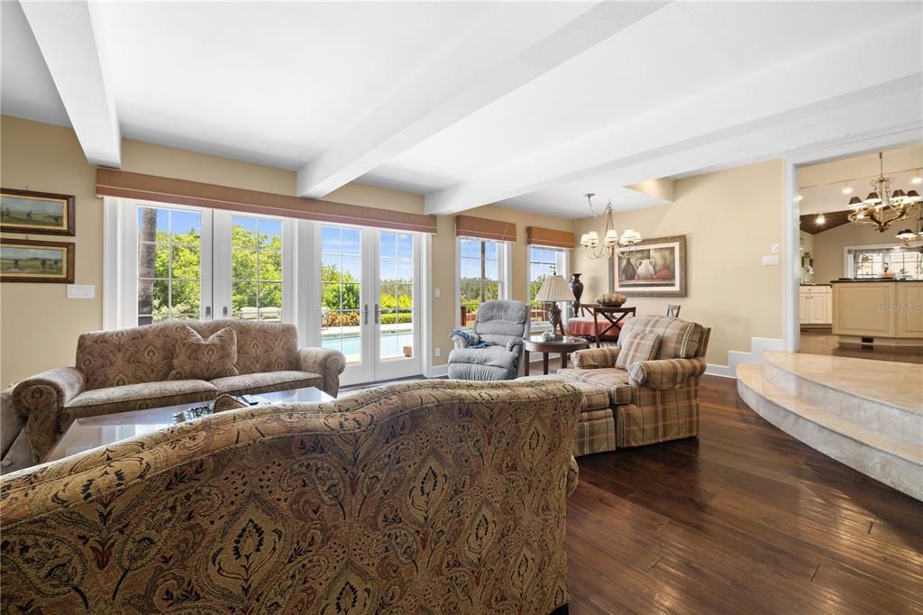 Chandelier, Dining room, Interior, Living room, Wood Texture Flooring