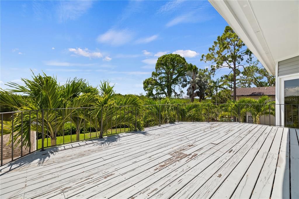 Exterior, Wood Texture Flooring