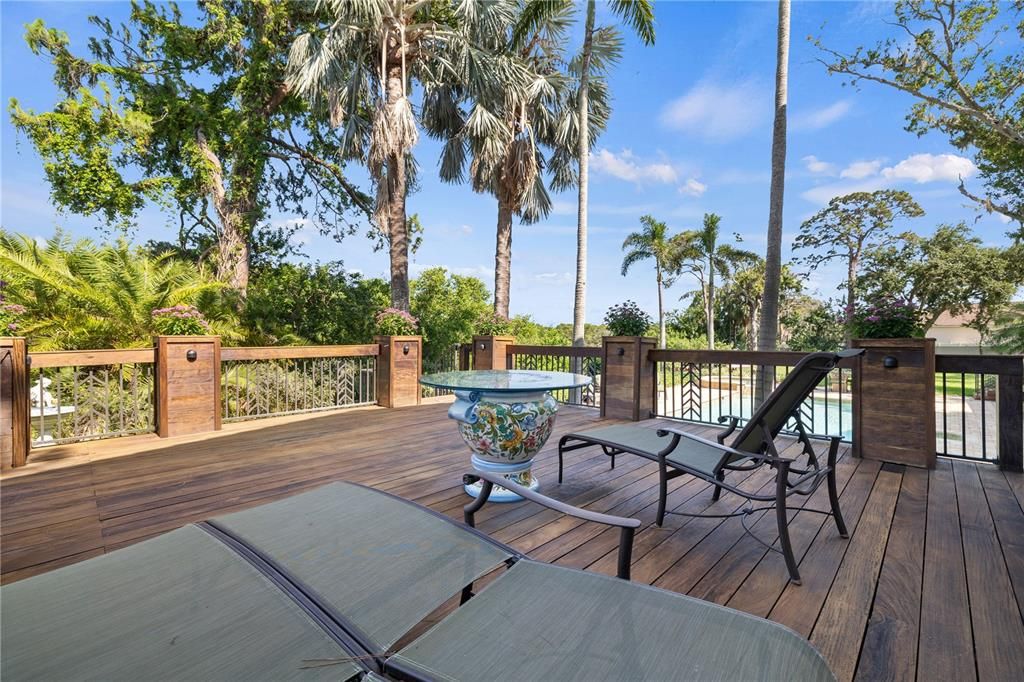 Exterior, Wood Texture Flooring