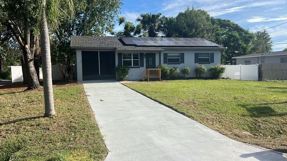 Backyard, Exterior, Solar Panels