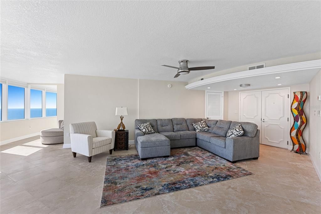 Interior, Living room, Recessed Lighting, Water