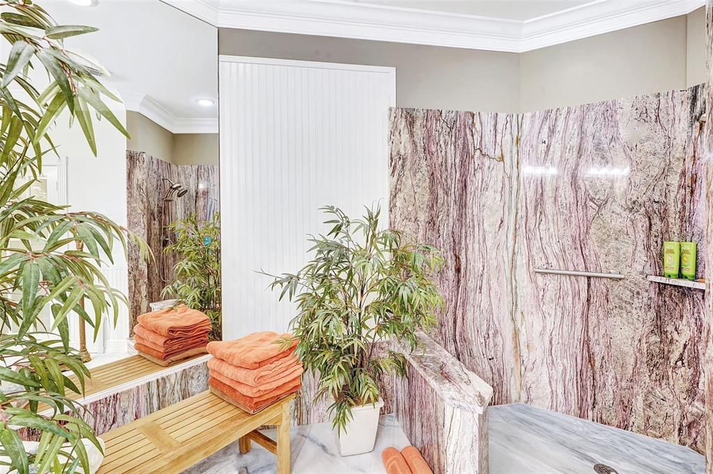 Interior, Marble, Marble Walls, Recessed Lighting