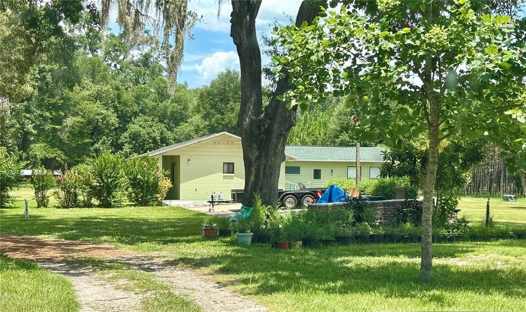 Backyard, Exterior