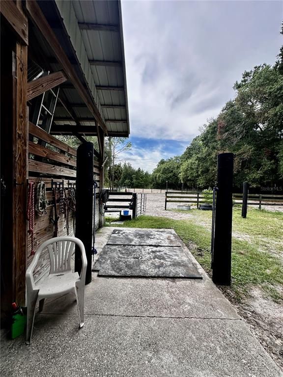 Backyard, Exterior
