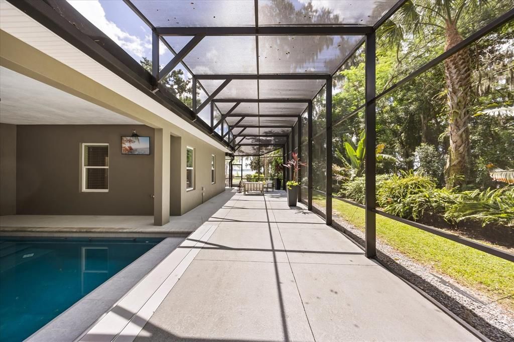 Glass Ceilings, Interior, Pool, Sun Room