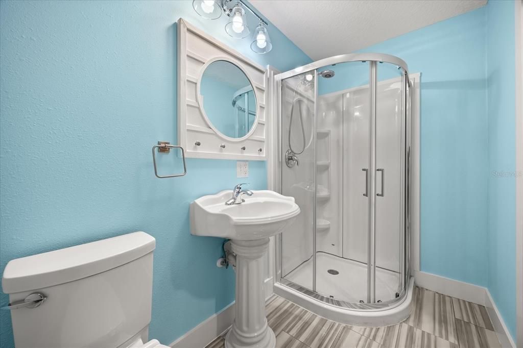 Bathroom, Glass Shower, Interior