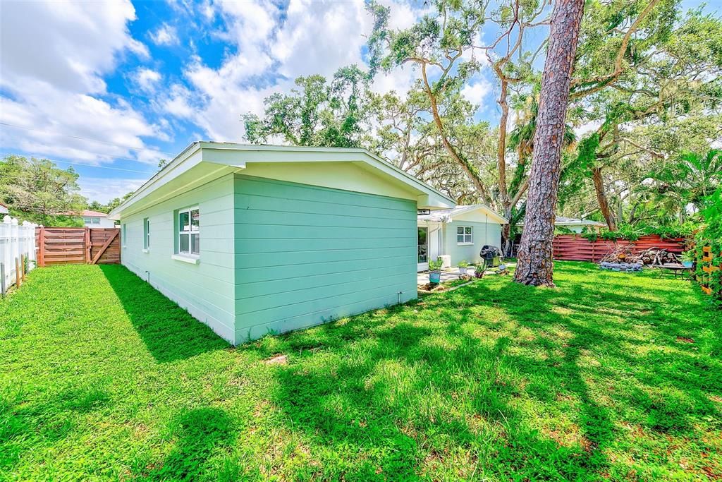 Backyard, Exterior