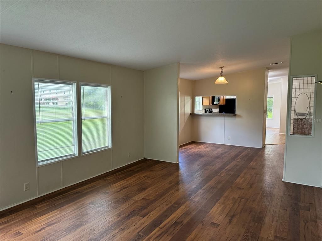 Empty room, Interior, Wood Texture Flooring