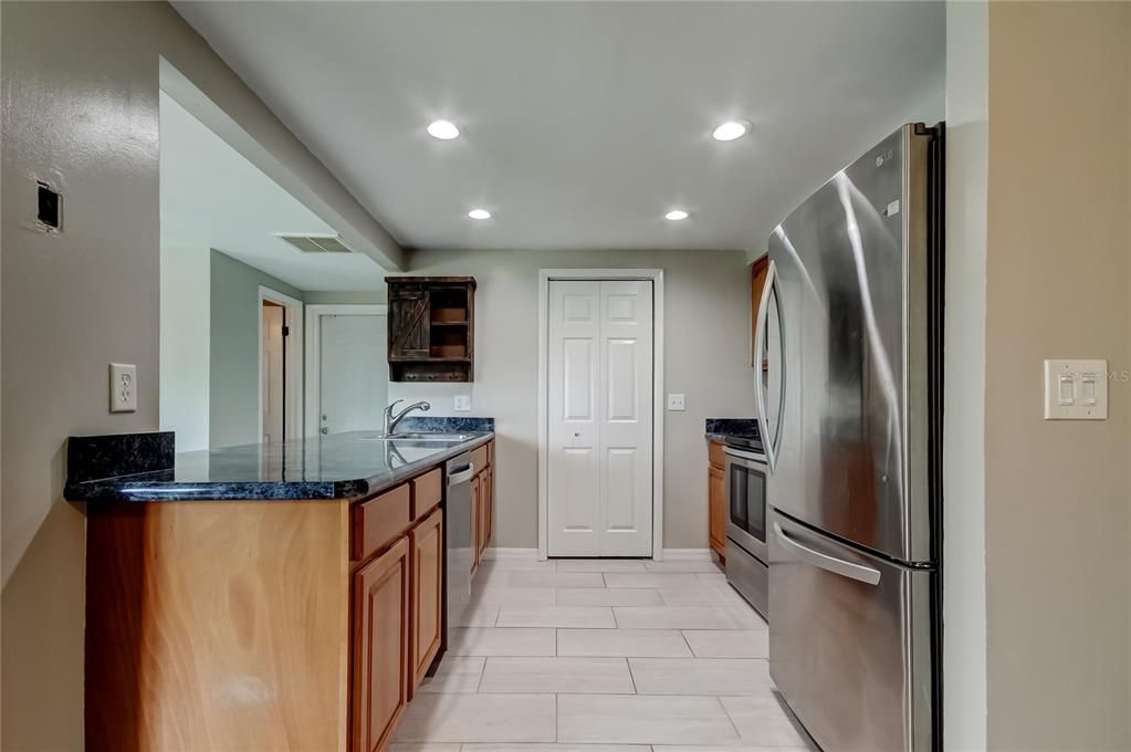 Interior, Kitchen, Recessed Lighting