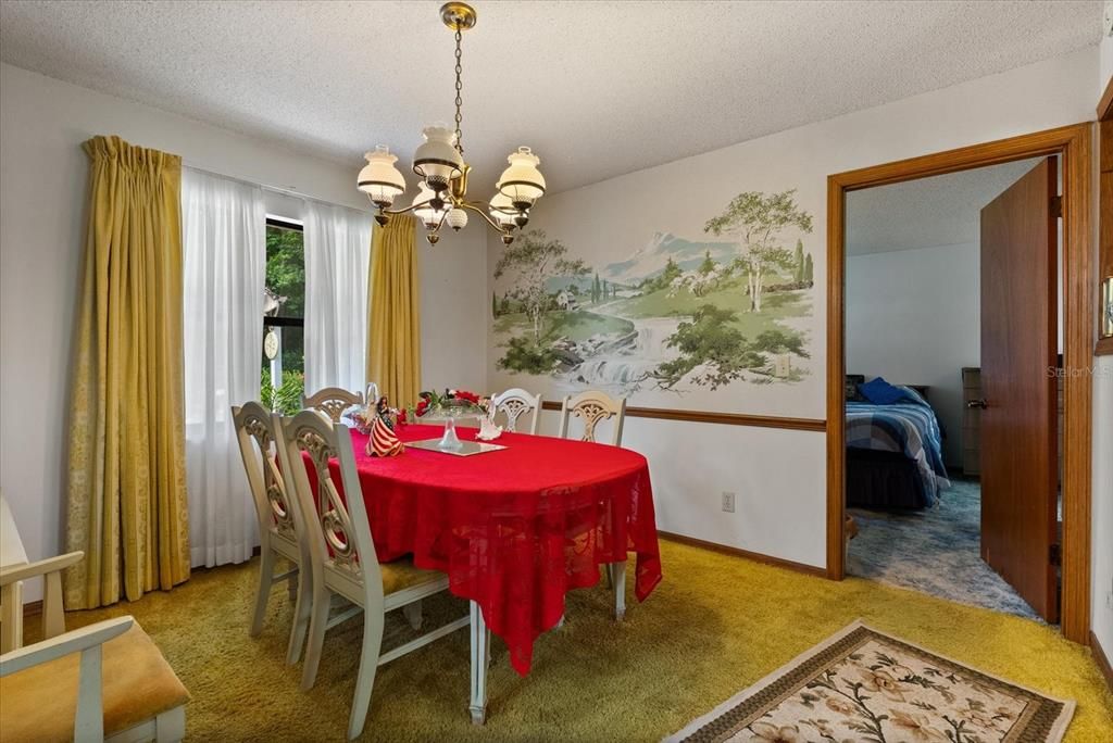 Bedroom, Chandelier, Dining room, Interior