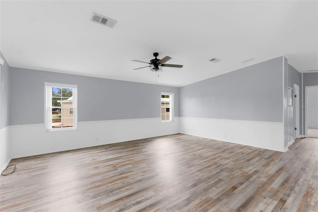 Empty room, Interior, Wood Texture Flooring