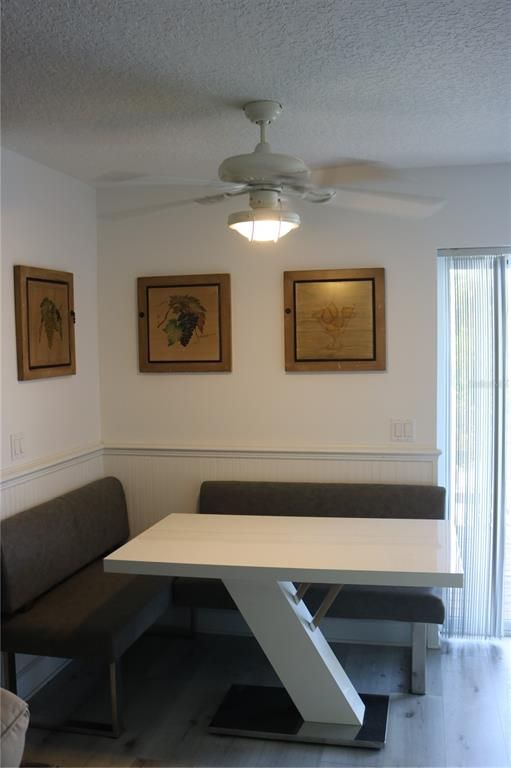 Dining room, Interior, Wood Texture Flooring