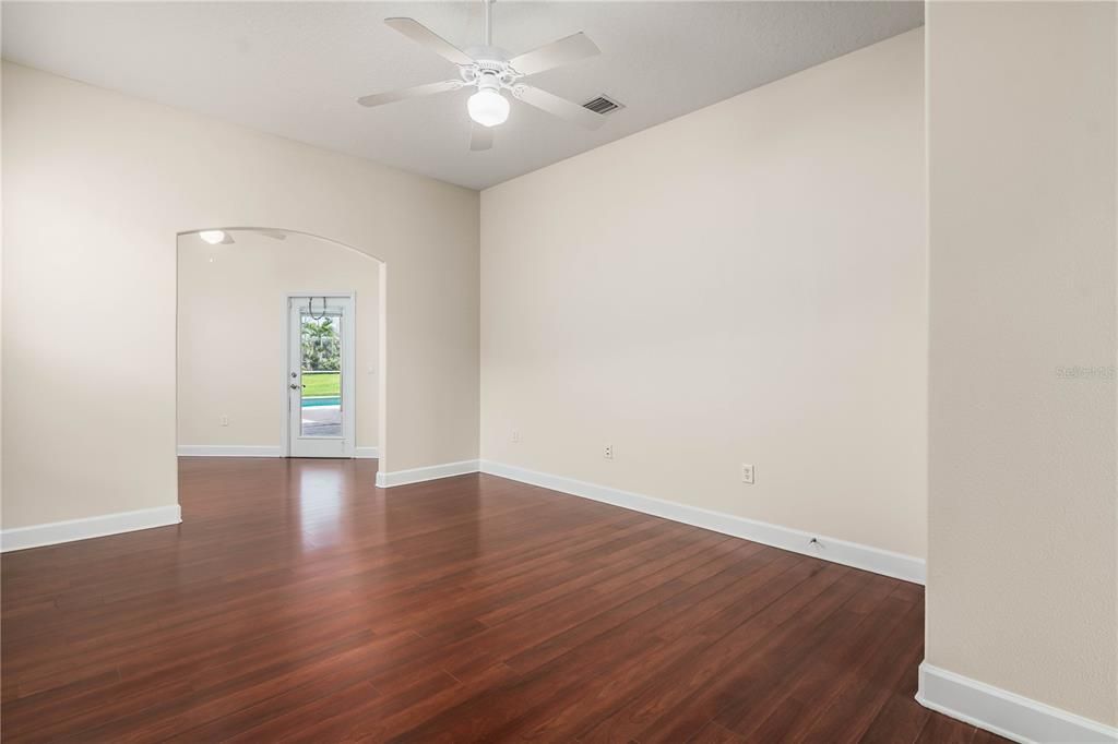 Empty room, Interior, Wood Texture Flooring